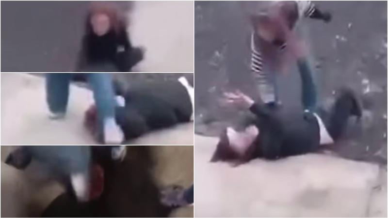  (VIDEO 18+) „Fu**i botul, Dana!” O tânără din Drochia, bătută cu picioarele peste cap de alte două fete, de 16 și 18 ani: Poliția a pornit o cauză penală