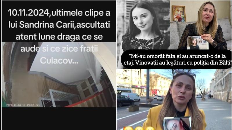  (VIDEO 18+) „Să sun 112?” Imagini cu momentul în care Sandra Carii, fata din Bălți care ar fi căzut de la etajul 7, făcute publice de mama sa: „Ascultați ce zic frații…”