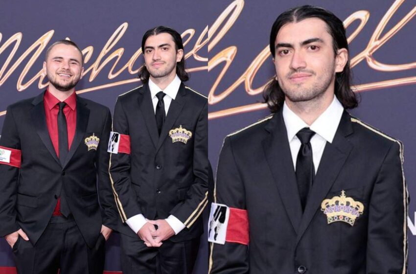  Băieții lui Michael Jackson, apariție rară la premiera filmului „Michael”. Ce omagiu i-au adus Bigi și Prince Jackson tatălui lor