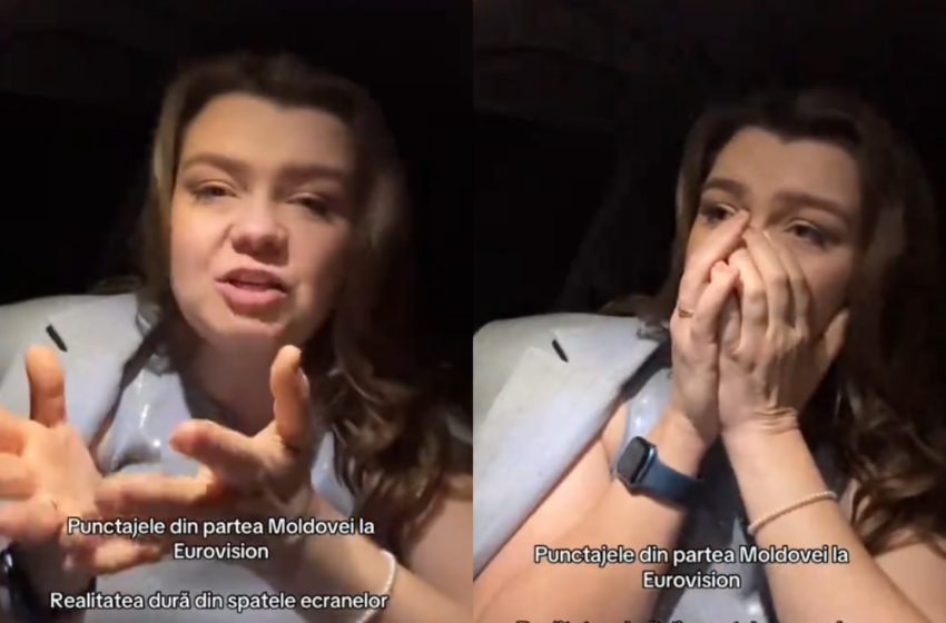  (VIDEO) „Încă tremur și nu pot să-mi revin”: Prezentatoarea din Moldova s-a prăbușit emoțional după anunțarea punctelor la Eurovision