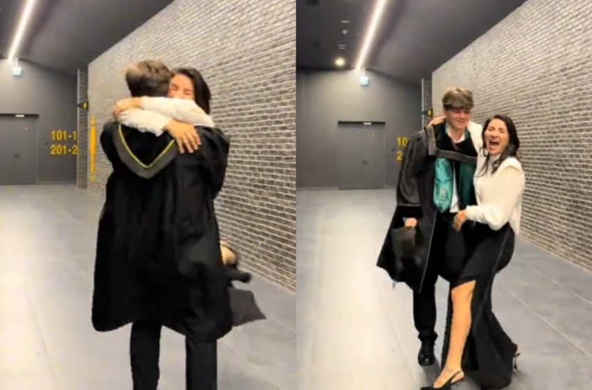  (VIDEO) Svetlana Sainsus, în lacrimi de ziua absolvirii fiului său! Gestul secret cu care tânărul și-a șocat mama în fața tuturor: „Idee nu aveam”