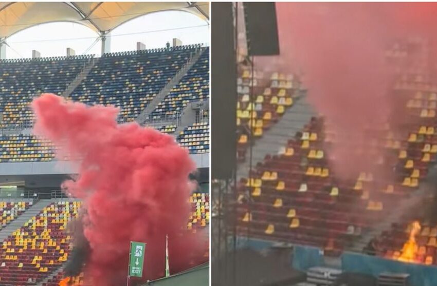  (VIDEO) Incendiu la show-ul lui Max Korzh din București: Pompierii au intervenit de urgență