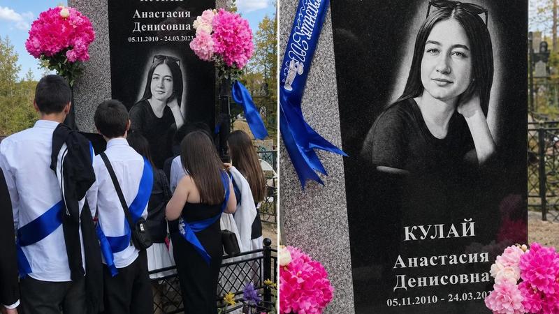  (FOTO/VIDEO) „Astăzi, ai fi fost absolventă.” Colegii Anastasiei, lovită mortal de un troleibuz, emoționați la mormântul ei: Va rămâne în inimi pentru totdeauna