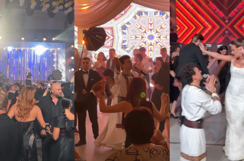 (VIDEO) Dorin Galben și Violeta Scrișu au avut o nuntă spectaculoasă: Gabi Nebunu, AKORD, Lupii lui Calancea și Adriana Ochișanu au încins atmosfera la „nunta anului”