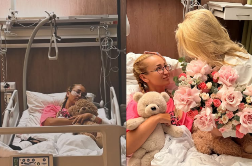  (FOTO/VIDEO) Olga Buzova, pe masa de operație după ce a căzut în duș! Imagini șocante din ambulanță cu vedeta plină de sânge: „E foarte dureros și înfricoșător”