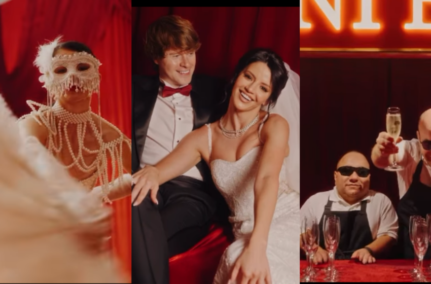  (FOTO/VIDEO) Show interzis minorilor și artiști de top! Cine sunt mirii care au adus atmosfera „Moulin Rouge” în Chișinău și au șocat internauții cu striptease-ul în cadă