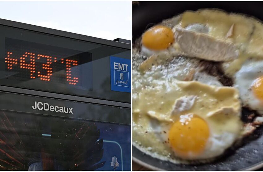  (VIDEO) Valul de caniculă „Omega” face ravagii în Europa. Un francez și-a prăjit ouăle la soare