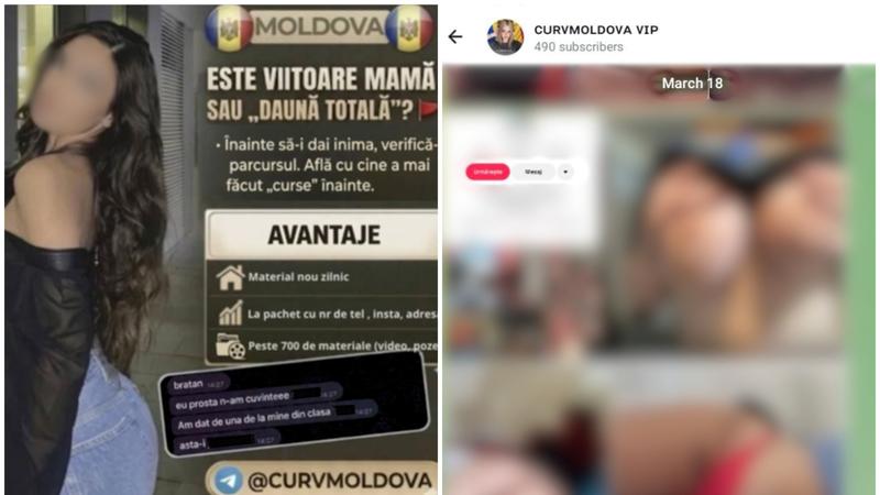  (FOTO) „Pațani, am trimis content”. „CarVertical” a dispărut, dar fenomenul continuă: „CurvMD” – un nou canal care distribuie imagini intime și date personale ale femeilor