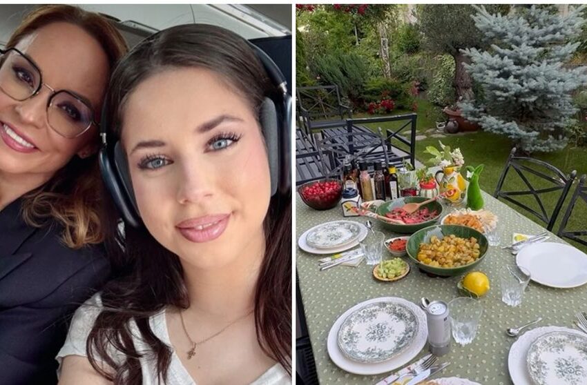  (FOTO) Revedere plină de emoție pentru Andreea Marin. Ce i-a gătit fiicei sale care s-a întors recent din America