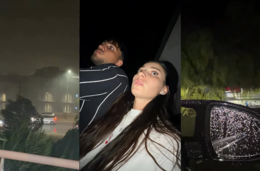  (VIDEO) „Nu credeam în viață că voi asista la așa ceva”: Clipe de groază pentru două cupluri de influenceri din Moldova care se aflau într-o vacanță în Albania