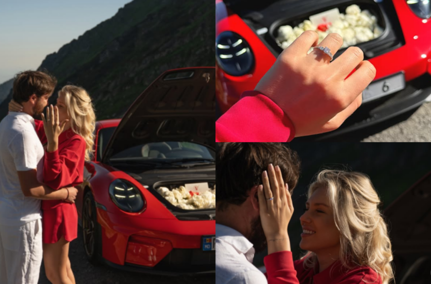  (VIDEO) Vlada Boțan și logodnicul său au dat cărțile pe față! Detalii despre cum a fost planificată cererea, cum s-a ales inelul și când va avea loc nunta