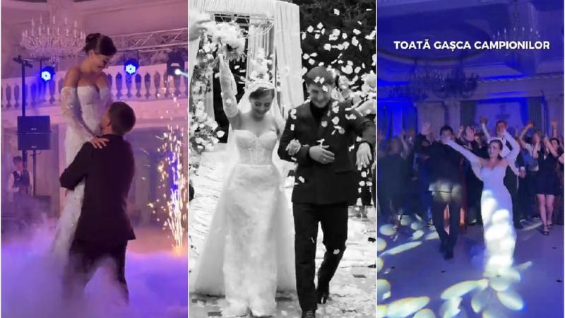  (VIDEO) „Campionul s-a însurat”. Luptătorul Vitalie Eriomenco și-a unit destinul cu aleasa inimii sale. Primele imagini de la marele eveniment