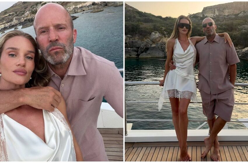  „Numărul nostru unu”. Rosie Huntington-Whiteley, declarație emoționantă pentru Jason Statham, care a împlinit 59 de ani
