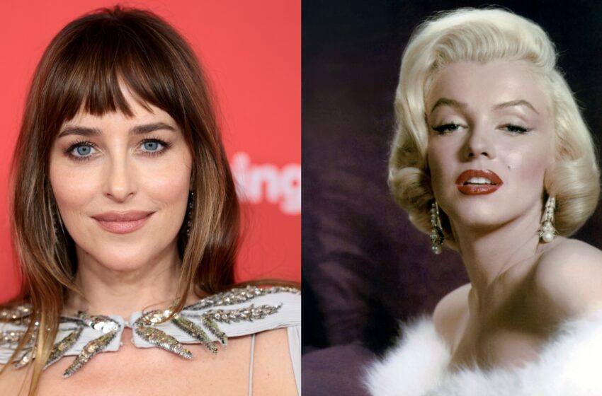  Prima imagine cu Dakota Johnson în rolul lui Marilyn Monroe. Fanii au rămas uimiți de transformare