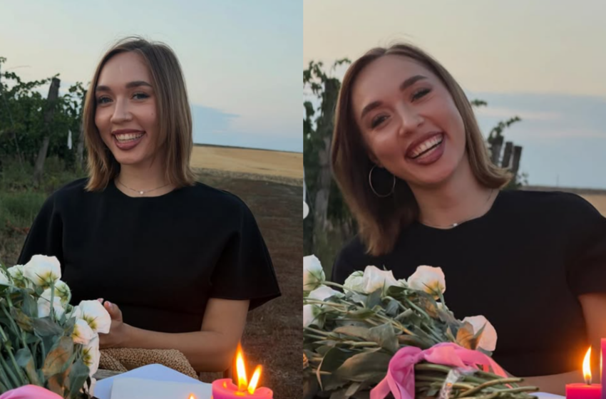  (VIDEO/FOTO) Flori și muzică live la apus de soare: Katy Black la întâlnire în vie cu admiratorul secret. „Eu am emoții”