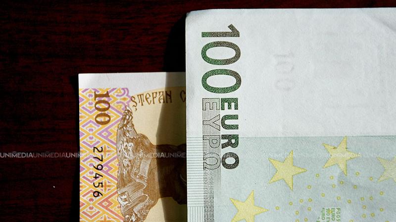  Euro și Dolarul continuă să scadă: Cursul valutar afișat de BNM pentru astăzi