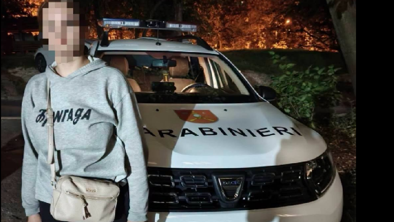  O fată dispărută de aproape două luni a fost găsită pe o stradă din Chișinău: Minora a fost observată de carabinieri