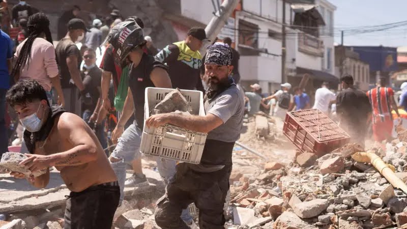  (FOTO/VIDEO) Columbia: Cel puțin 132 de morți în urma celui mai puternic cutremur produs în ultimii ani