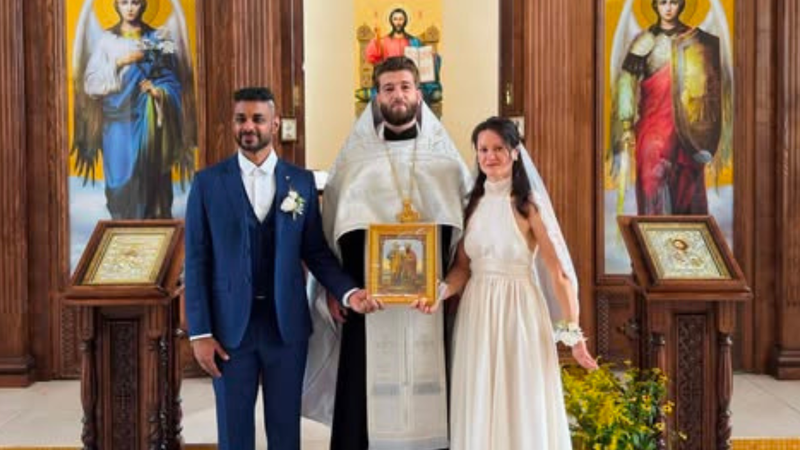  (FOTO) Nuntă la Valea Perjei: Iată de ce Balagi, tânărul din India, s-a botezat săptămâna trecută