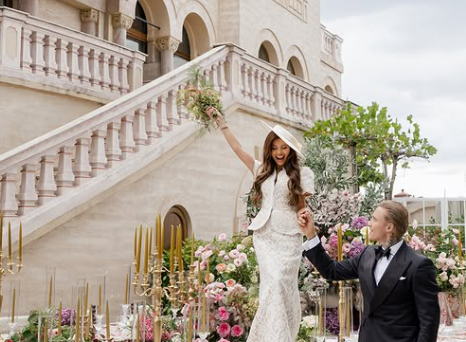  (FOTO/VIDEO) „Mr. & Mrs GÎLCĂ”: Valeria Lungu și Alex Gîlcă s-au căsătorit: Primele imagini publicate la o săptămână de la eveniment