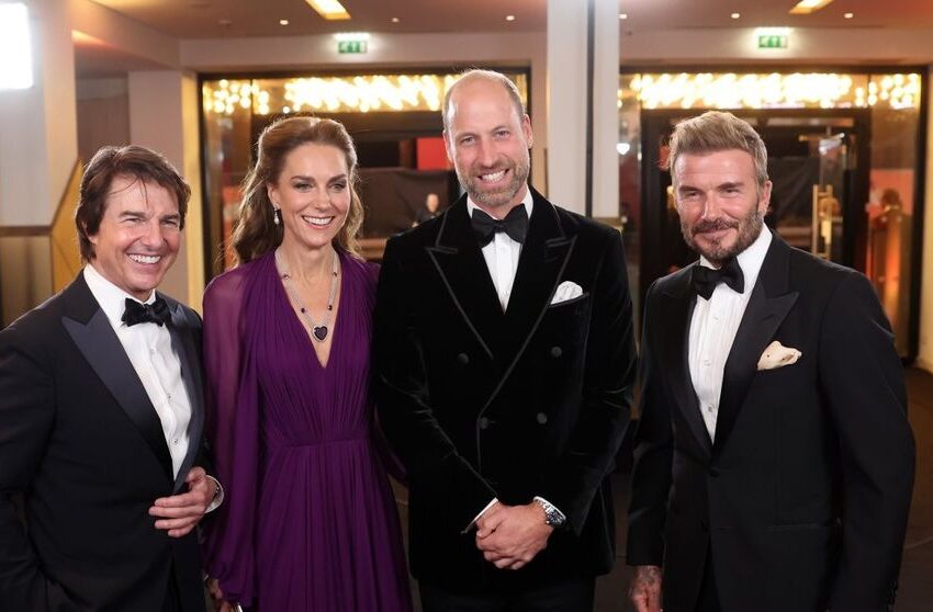  (FOTO) Prințul William și Kate Middleton, apariție spectaculoasă la premiera filmului lui Tom Cruise, la Londra. Cine a mai fost prezent pe covorul roșu
