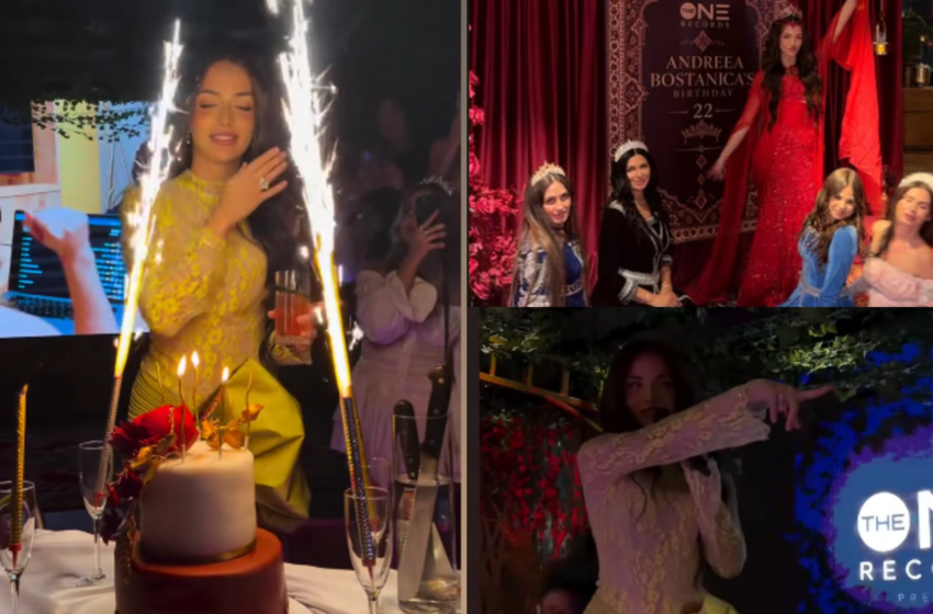 (VIDEO/FOTO) Regina TikTok-ului a împlinit 22 de ani! Cum a sărbătorit și ce surpriză a primit chiar în primele ore ale dimineții