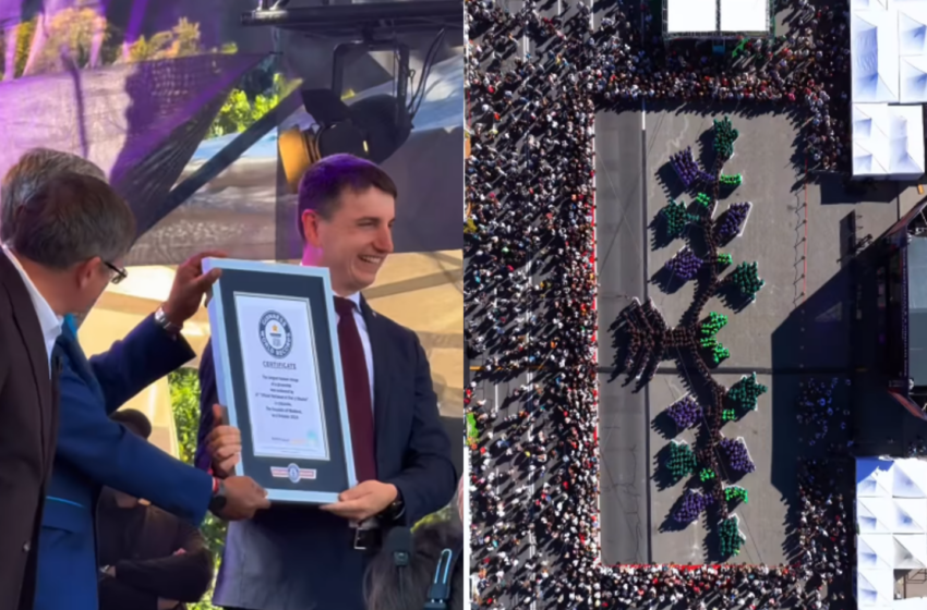  (VIDEO/FOTO) Record Guinness la Chișinău! Sute de oameni au scris istorie în PMAN de Ziua Națională a Vinului