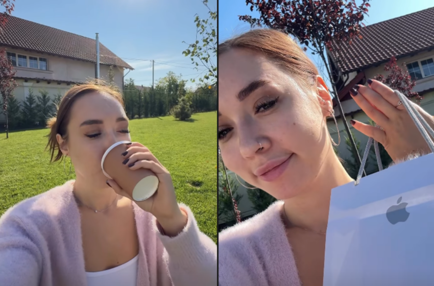  (VIDEO) SHOK total! Katy Black, răsfățată de admiratorul secret. Ce cadou a primit de această dată