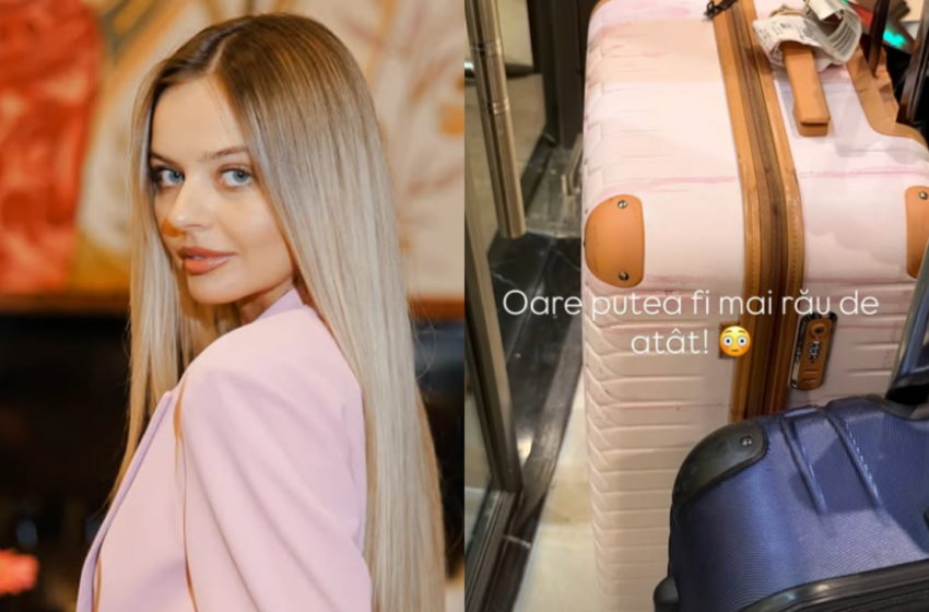 (FOTO/VIDEO) „Oare putea fi mai rău de atât!” Vacanță cu ghinion pentru Anastasia Fotachi. Ce a descoperit în valiză