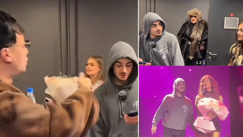  (VIDEO) Fostul și „actualul”, la un metru distanță: Ce s-a întâmplat în culisele concertului Iulianei Beregoi