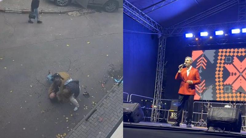  (VIDEO) „Are ouă cineva? Aruncați”. Adrian Ursu, pe scenă la câteva zile după bătaia care a șocat societatea. Artistul, criticat dur: „Nerușinatul”