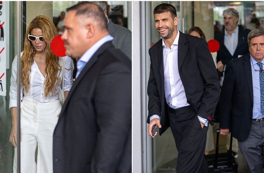  (FOTO) Shakira și Pique, în instanță la patru ani de la despărțire. Motivul pentru care au ajuns din nou în fața judecătorilor