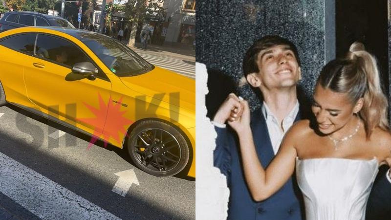  (FOTO) Flacăra s-a reaprins? Jenika Guțu și Iurie Sula, surprinși din nou împreună într-un Mercedes de lux, în centrul capitalei