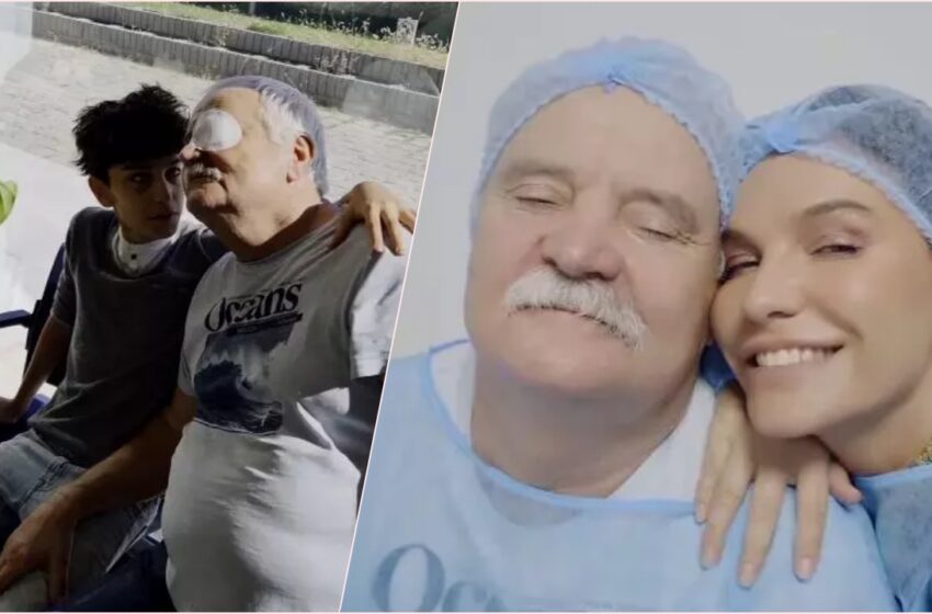  (FOTO) Anna Lesko, poză rară alături de tatăl ei, îmbrăcați în halate de spital: Ce i s-a întâmplat părintelui artistei