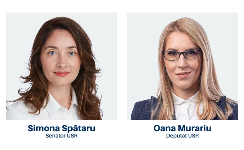 Parlamentarele USR Oana Murariu și Simona Spătaru sesizează Consiliul Europei cu privire la lista neagră întocmită de CSM