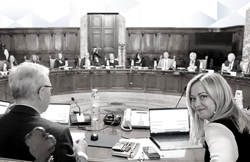 Il Governo Meloni “al lavoro”