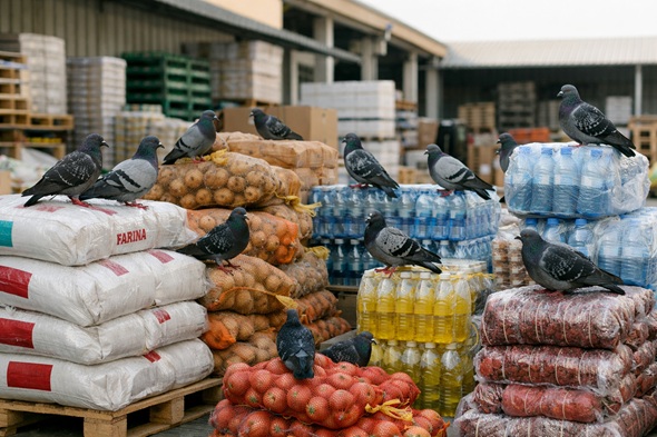 Piccioni mercato