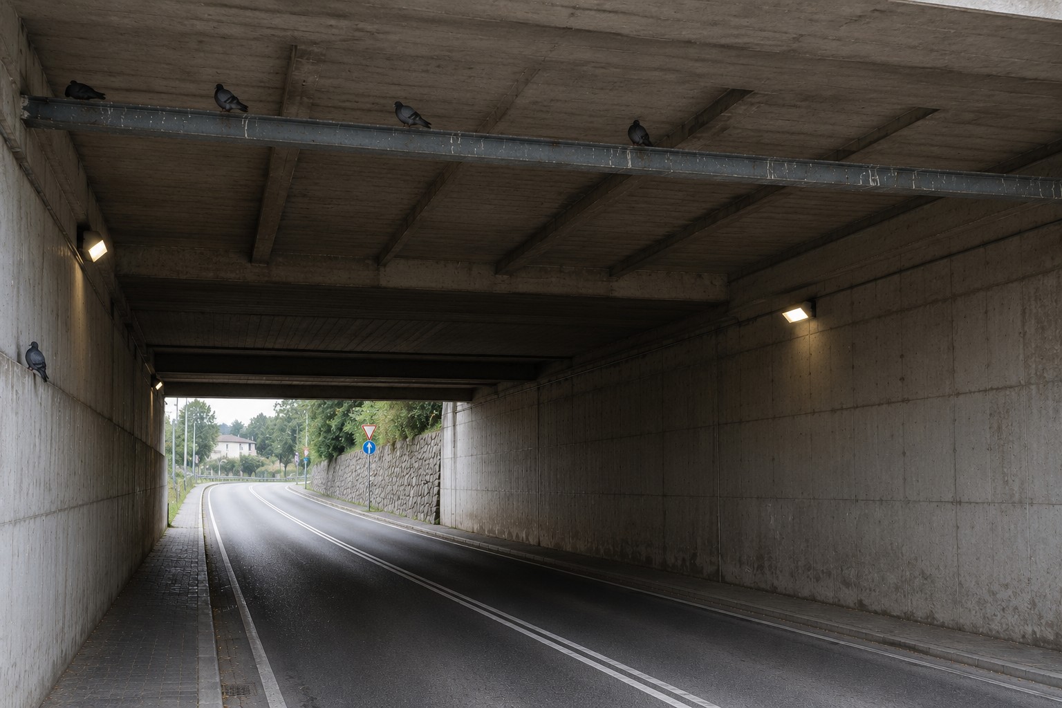 protezione ponti e viadotti dai volatili