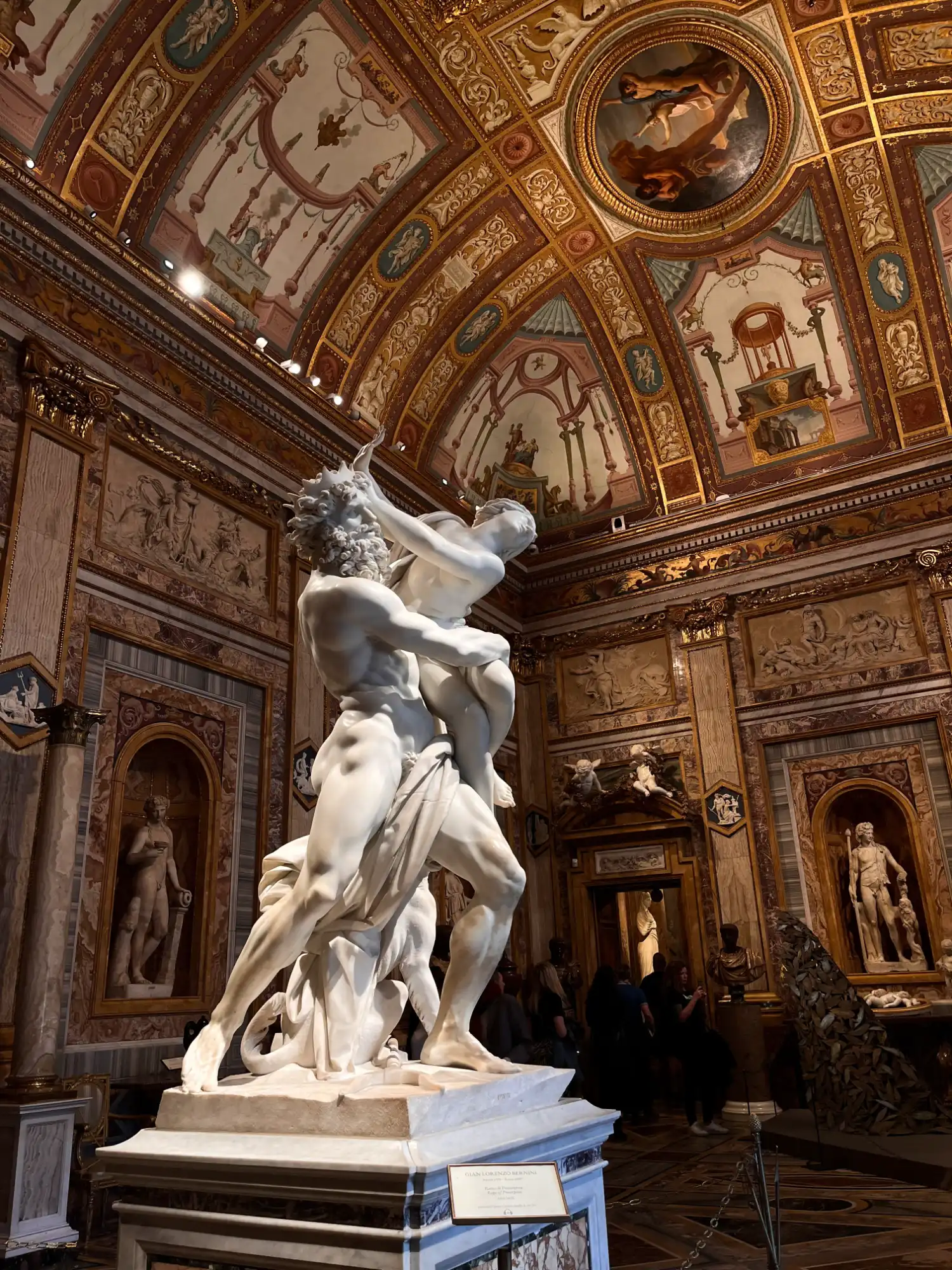 Bernini's marble statue