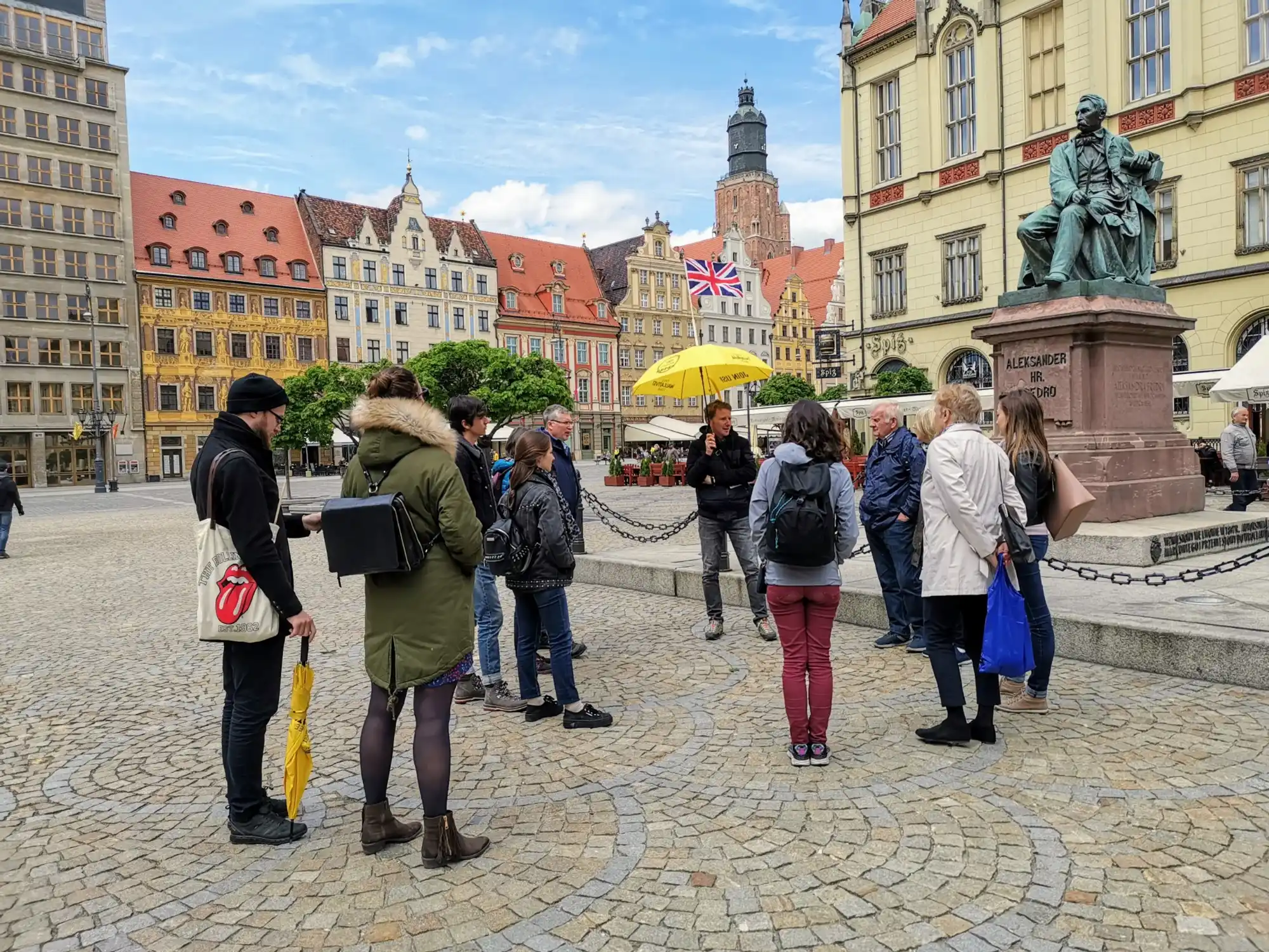 Przewodnik po rynku we Wrocławiu.