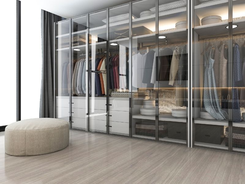 walk in wardrobe for shoes