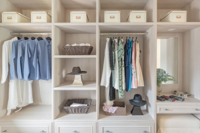 free standing closet systems