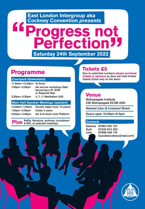 Progress Not Perfection - Cockney Convention 2022