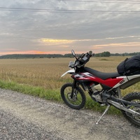 My first dual-sport camping trip in Sweden