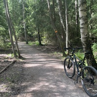 First Mountain Bike Ride in Uppsala