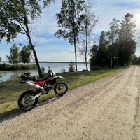 My first dual-sport camping trip in Sweden