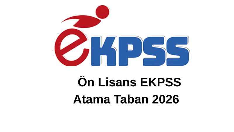 2026 EKPSS Ön Lisans Atama Taban Puanları