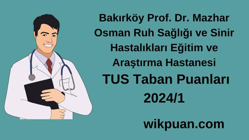 2024/1 TUS | Akdeniz Üniversitesi TUS Taban Puanları