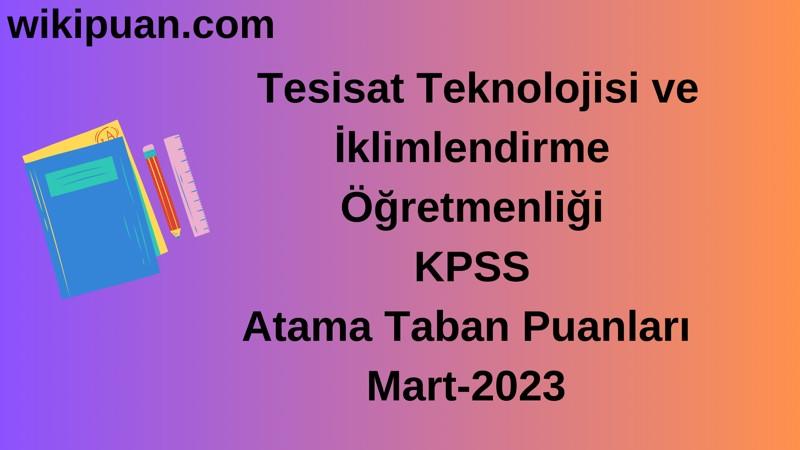 Tesisat Teknolojisi ve İklimlendirme Öğretmenliği