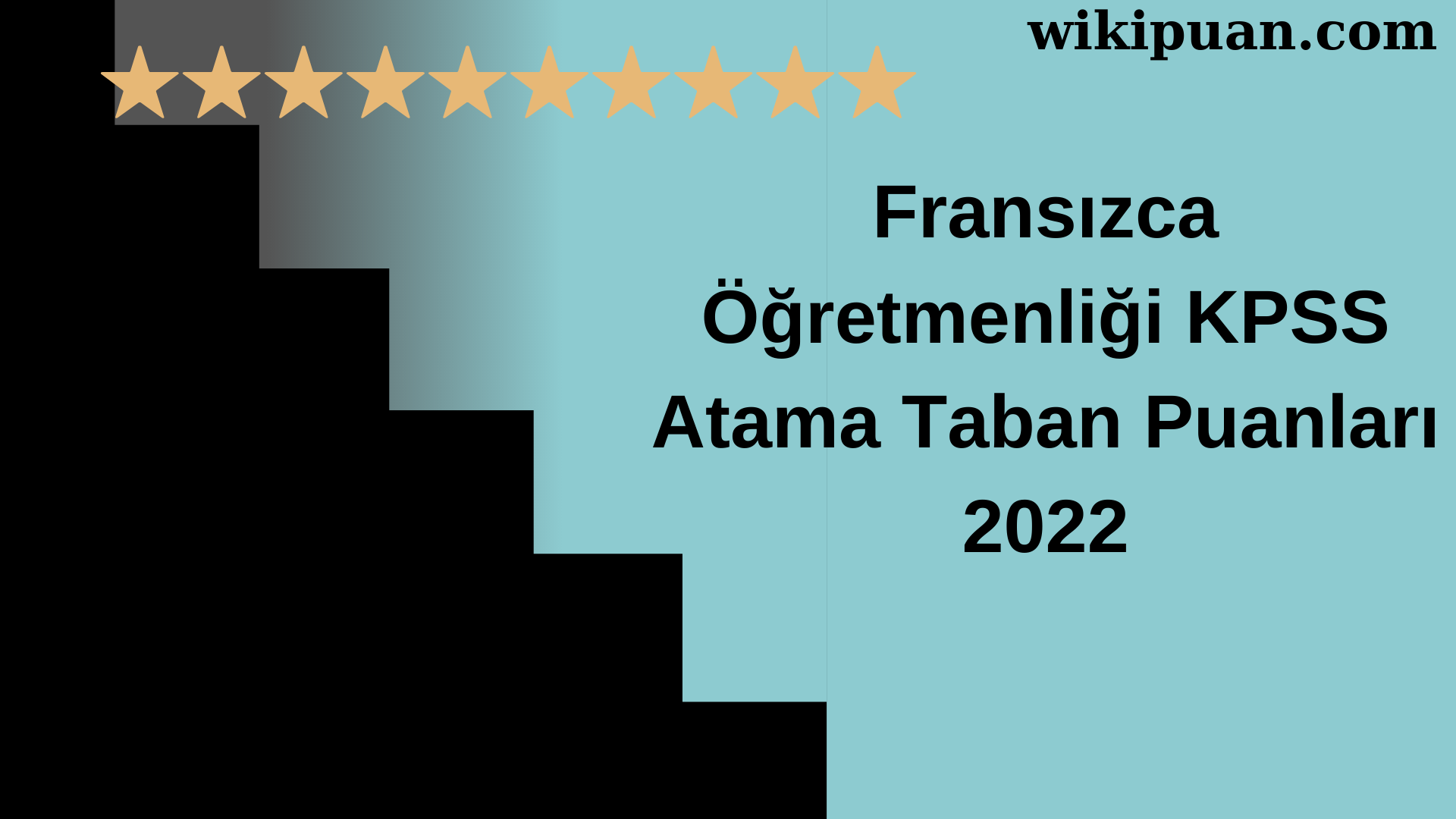 Fransızca Öğretmenliği KPSS Atama Taban Puanları Temmuz 2022-MEB